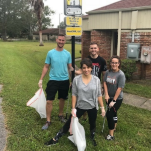 Pinellas Trail clean up event