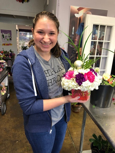 WestCMR Volunteer Brings Joy with Random Acts of Flowers