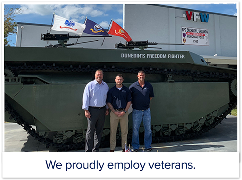 WestCMR proudly employs veterans