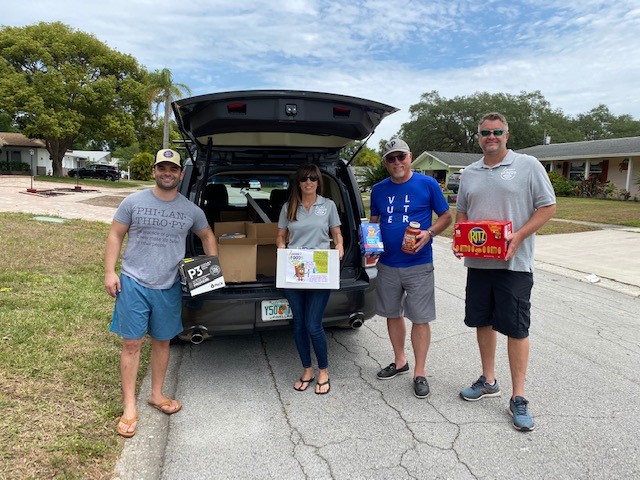 donations are made to corrine's food pantry